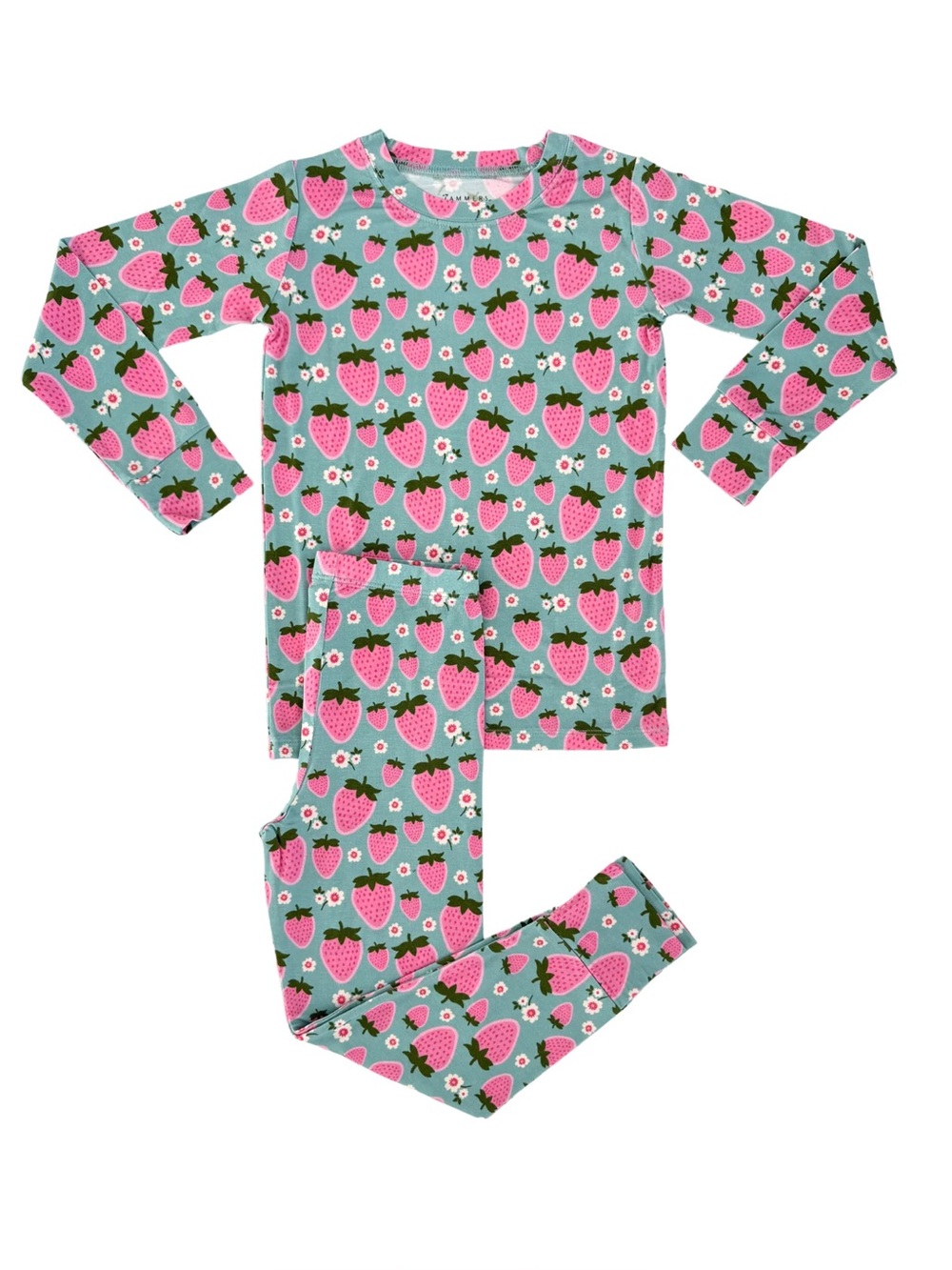 In My Jammers Sweet Strawberry Two Piece Pajama Set
